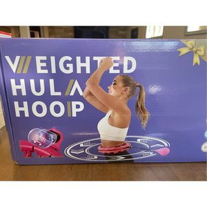 Hula Hoop weighted exercise equipment -used